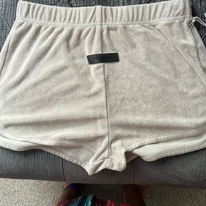 Fear of God (Essentials) Velour Shorts Women size Med